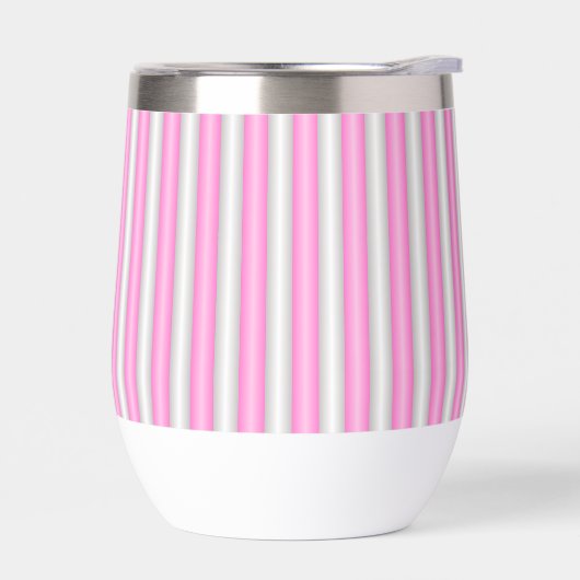 Grilles roses néon modernes avec effet 3D (Gauche)