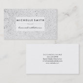 Grilles texturées Étiquette blanc (Devant / Derrière)