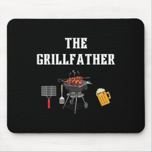 Grillfather Grillfather Grappig BBQ Vlees Papa Opa Muismat