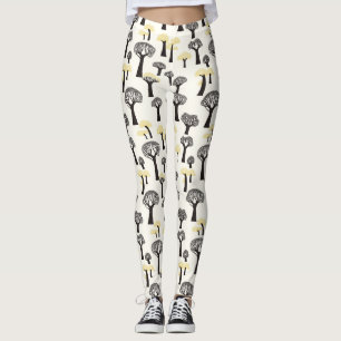 grillig baobab-boompatroon leggings