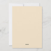 grillig bos feestdagenkaart (Achterkant)