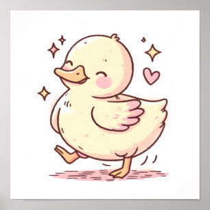 grillig eendenPoster Poster