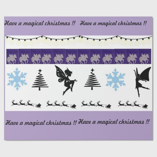 grillig, elfjes inpakpapier (Vlak)