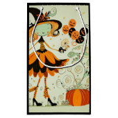 grillig/heks/pompoen/herfst klein cadeauzakje (Achterkant)