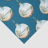 grillig kerstballetje drijfhout tissuepapier (Detail)