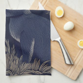 grillig konijn theedoek (Quarter Fold)