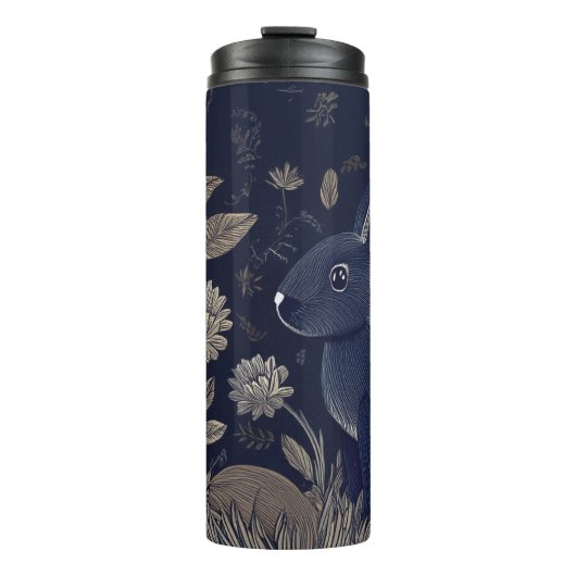 grillig konijn thermosbeker (Voorkant)