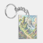 grillig pad & prijsopgave sleutelhanger (Voorkant Links)