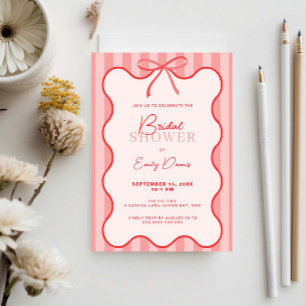 grillig retro border Vrijgezellenfeest Kaart