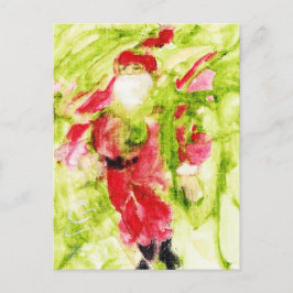 grillig santa-Briefkaart Briefkaart