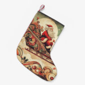 /grillig/santa/kerst kleine kerstsok (Voorkant (Hangend))