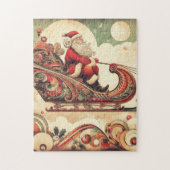 /grillig/santa/kerst legpuzzel (Verticaal)