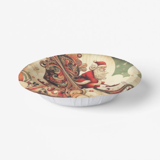 /grillig/santa/kerst papieren kommen (Gebogen)