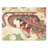 /grillig/santa/kerst tafelkleed (Voorkant (Horizontaal))