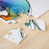 grillig teckel legpuzzel (Zijkant)