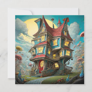 Grillig verhalenboek Crooked House Groet Kaart