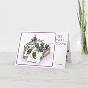 grillig zwart kat krijgen goed kaart