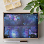 grillige Abstracte uil met grote ogen ontkoppeling Tissuepapier (Geschenk)