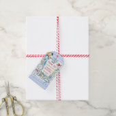 Grillige Alice in Wonderland  Cadeaulabel (Met Touw)