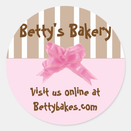 grillige bakkerij Stickers (Voorkant)