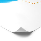 grillige beweging poster (Hoek)