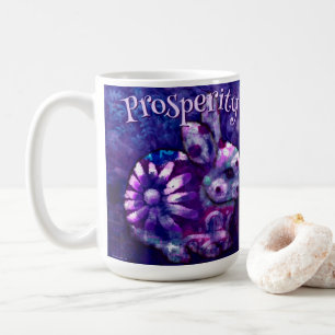 Grillige bloemkonijn konijn gepersonaliseerd koffiemok
