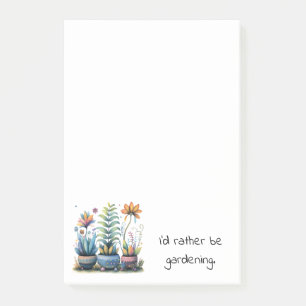 Grillige Bloempotten Ik Gaan Liever Garen Post-it® Notes