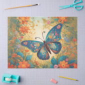 grillige bloemvlinder tissuepapier (Craft)