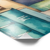 Grillige Boeken Fotoprint Foto Afdruk (Hoek)