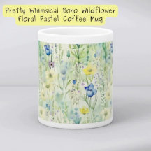  grillige Boho Wildflower Floral Pastel