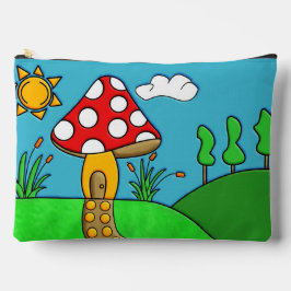 Grillige Bos Paddenstoelen Kunst Etui