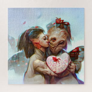 grillige buitenaardse Romance Legpuzzel