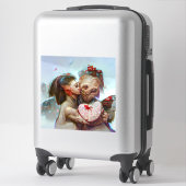 grillige buitenaardse Romance Sticker (Koffer)