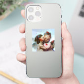 grillige buitenaardse Romance Sticker (Telefoon)