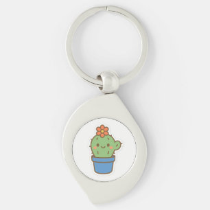 grillige cactus sleutelhanger