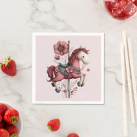 Grillige Carrousel Paard Afbeelding