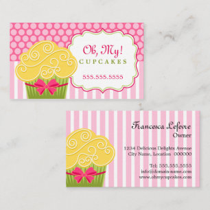 Grillige Cupcake Bakkerij Visitekaartje