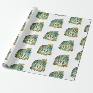 grillige dansende elfen cadeaupapier