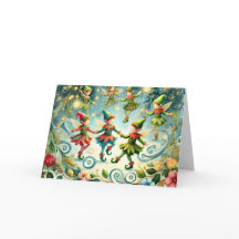 grillige dansende elfen