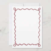 grillige doedel | Herfst in Liefde Vrijgezellenfee Kaart (Achterkant)