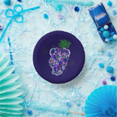 grillige druiven druif fruit papieren kommen (Feest)