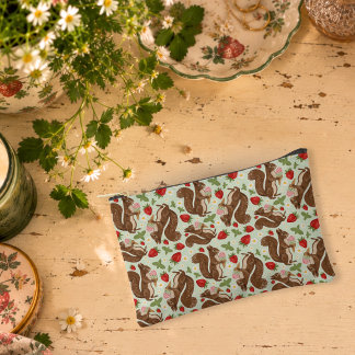 Grillige Eekhoorn Ijs Aardbei Botanisch Etui