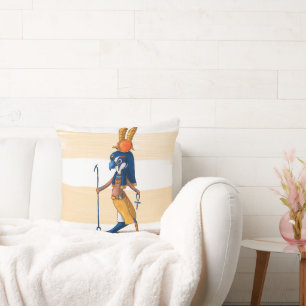 grillige egyptische zeemeermin kussen