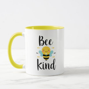 Grillige en Vriendelijke Bij Illustratie Mok