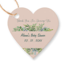 grillige eucalyptus Baby shower gepersonaliseerd