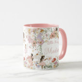 grillige feeën verjaardag bloem tuin weide mok (Voorkant rechts)