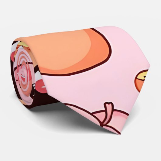 grillige fijnproevers stropdas (Opgerold)