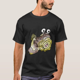 Grillige Gele Vis T-shirt