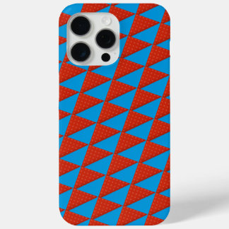 Grillige geometrische patroon iPhone 15 pro max hoesje