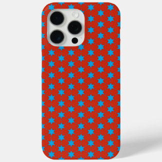 Grillige geometrische patroon iPhone 15 pro max hoesje